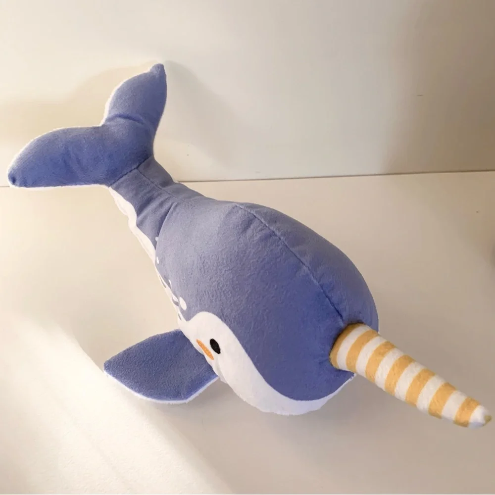 NWOT Narwhal Plush squeaky Toy